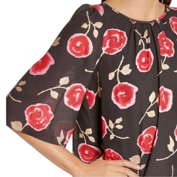 Kate Spade New York ‘Hazy Rose Double Layer Top’ Size XS - Picture 3 of 16